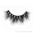 Natural Fluffy Mink Lashes Label Private Mink Ellashes